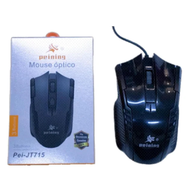 MOUSE ÓPTICO COM FIO PEI-JT715 Atacado