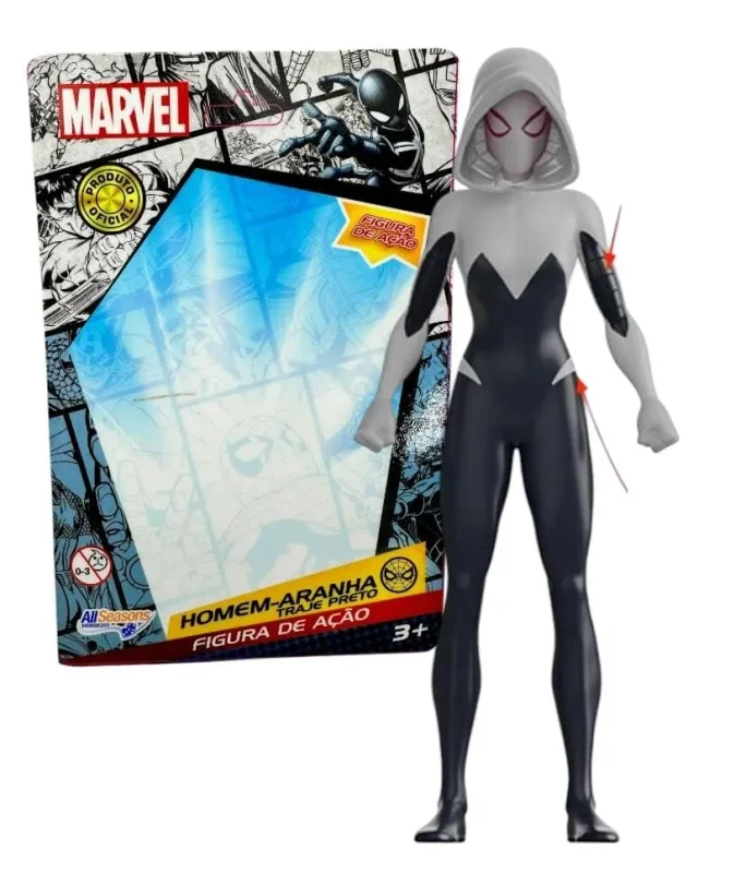 911805 BONECA MARVEL ARANHA-FANTASMA ALL SEASONS 9.5CM BLIST Atacado