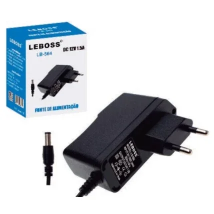 Fonte De Alimentação 12V 1.5A para CFTV Leboss - LB-564 Atacado