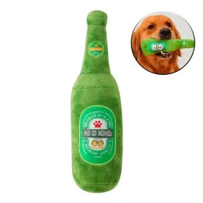 Garrafa de Cerveja para Pet Pelúcia 25cm Sortidas Atacado