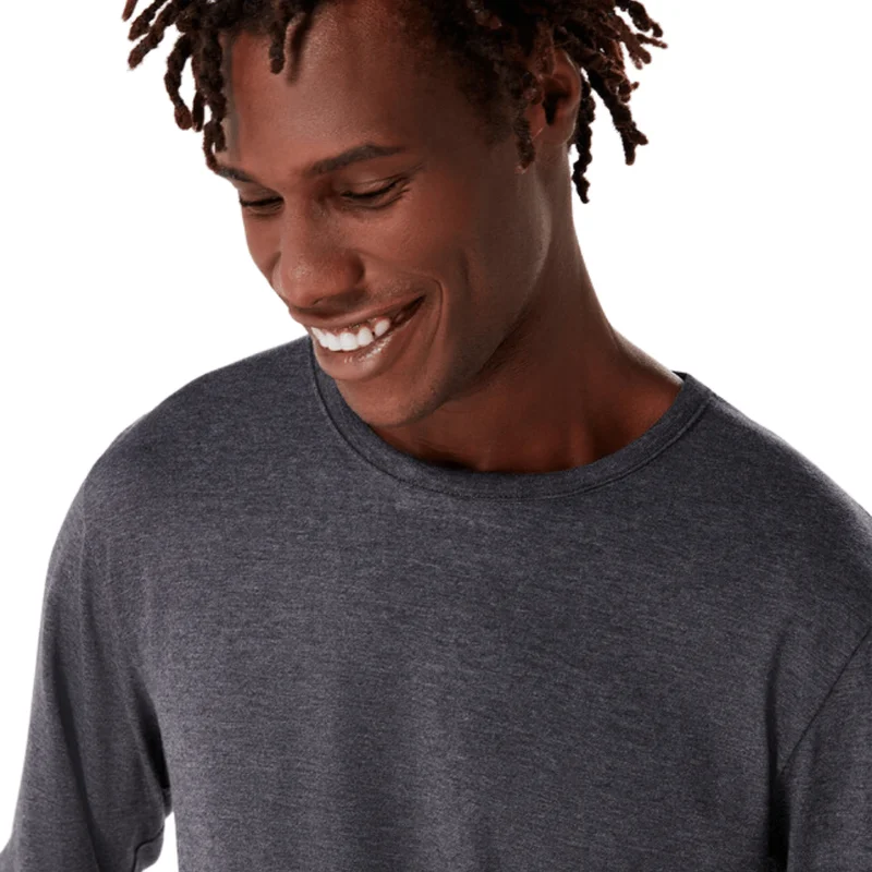 Camiseta Hering Básica Masculina Slim Manga Longa N204 Atacado