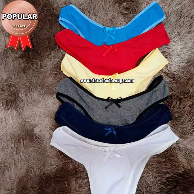 Calçinha de Cotton Adulto Atacado