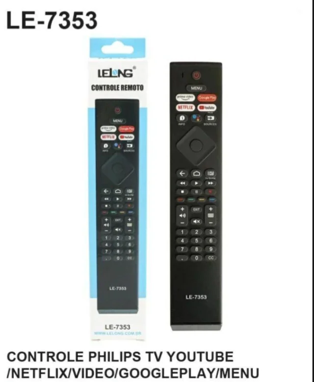CONTROLE PARA TV PHILIPS LE-7353 Atacado