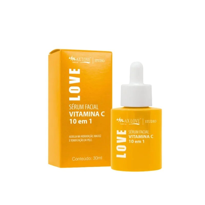 Sérum Facial Vitamina C 10 em 1 - Max Love Atacado