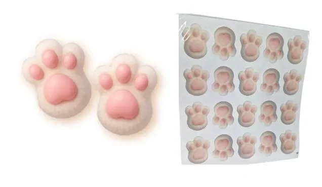 1457 ADESIVO PEGADA DE COELHO C/20 Atacado