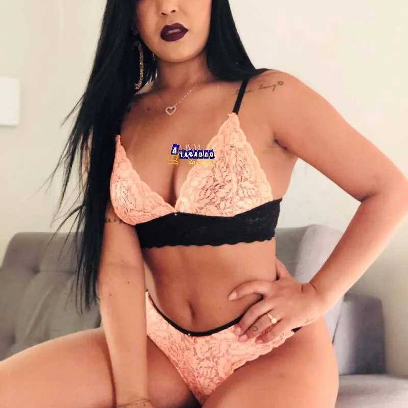 Langerie de Renda Sem Bojo Atacado