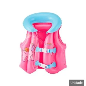 Colete Inflável 45cm com Cinto Unicórnio Atacado