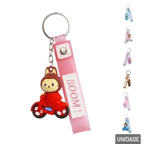 Chaveiro de Metal 12,5cm Monstrinho Fofo Sortidos Atacado