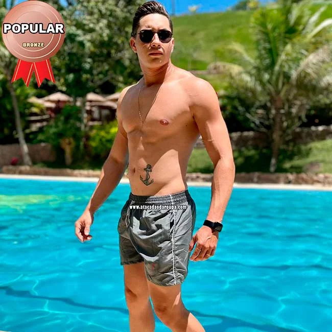 Short Mauricinho Tactel Adulto Atacado