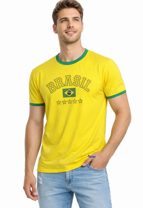 Camisa Seleção Brasileira Masculina Atacado