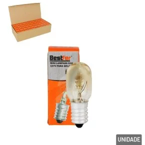 Lâmpada Halógena 20W E14 Mini para Geladeira Atacado