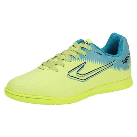 Chuteira Masculina Futsal Forza III Topper TP0467 Verde Atacado
