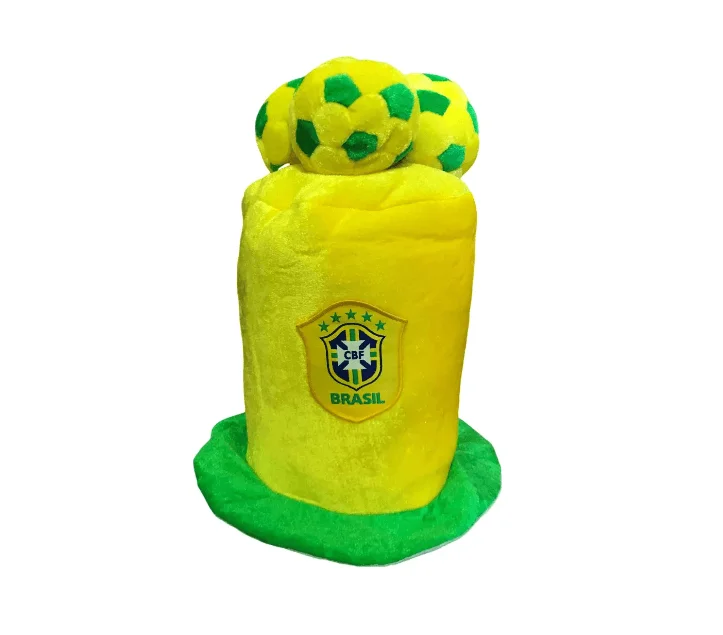 Chapéu Brasil Torcedor Cartola Bola CBF-57 Atacado