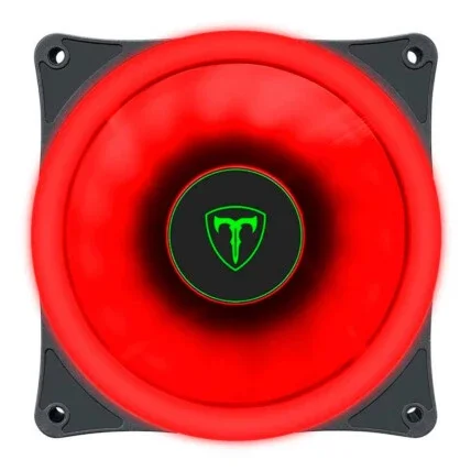 Cooler Fan T-Dagger 120mm Led Vermelho - TGF200-R Atacado
