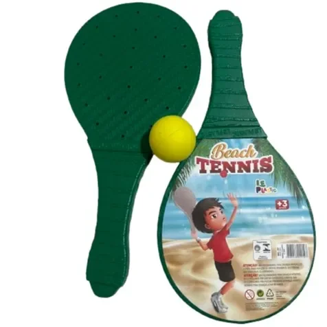 107 FRESCOBOL 2 RAQUETES BOLA VINIL Atacado