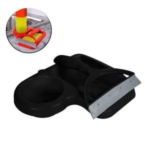 Kit Organizador de Pia Plástico 2 Peças Preto Atacado