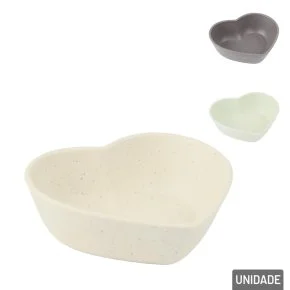 Molheira de Plástico 7,5cm Coração Color Atacado