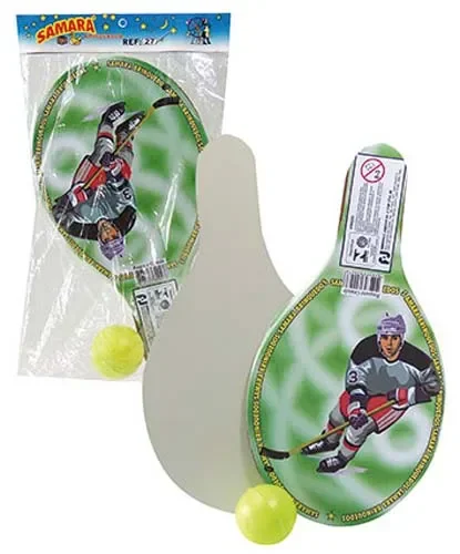 27 RAQUETE ESTAMPADA GDE (APROX.24X3CM) Atacado