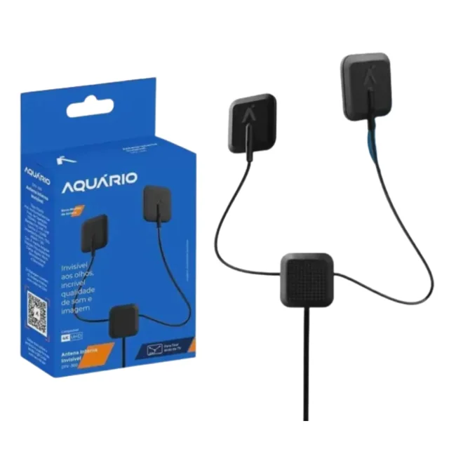 ANTENA DE TV INTERNA INVISIVEL (Y) DTV-300 Atacado