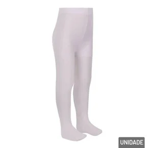 Meia Calça Infantil 1-4 Anos Branca Atacado