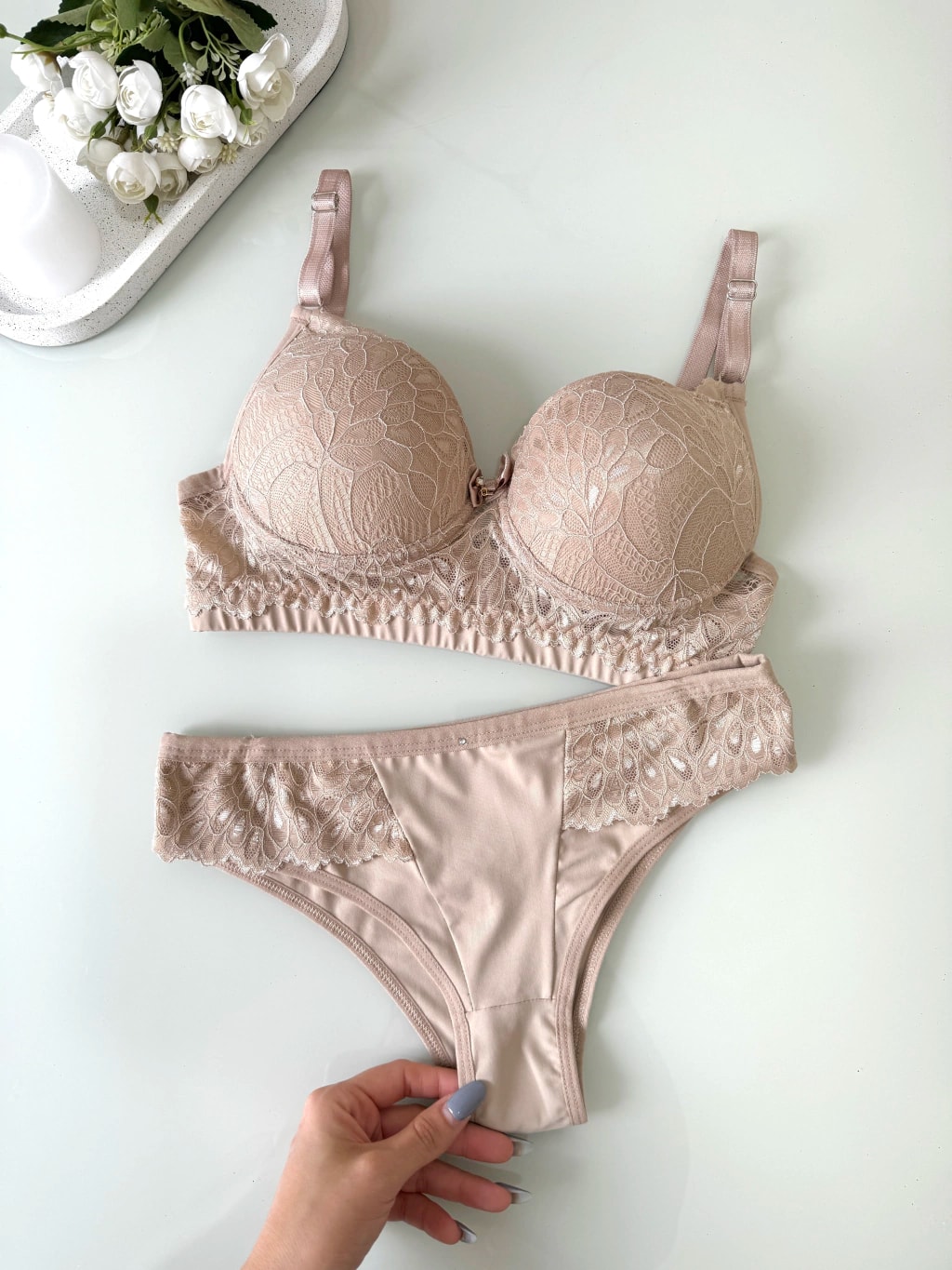 Conjunto Zoe Nude Atacado