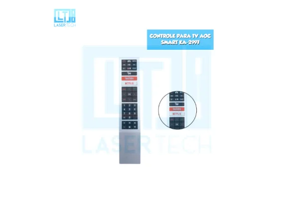Controle Para Tv Aoc Smart Ka-2997 Atacado