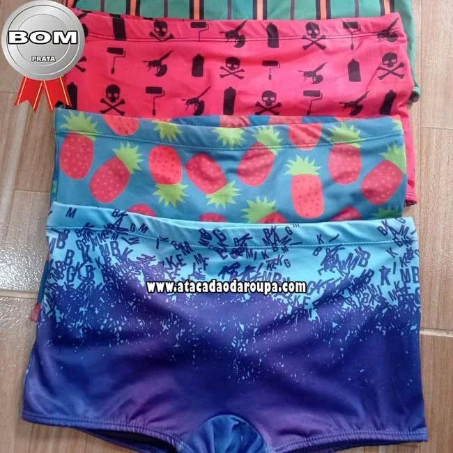 Sungas Moda Praia Microfibra Atacado