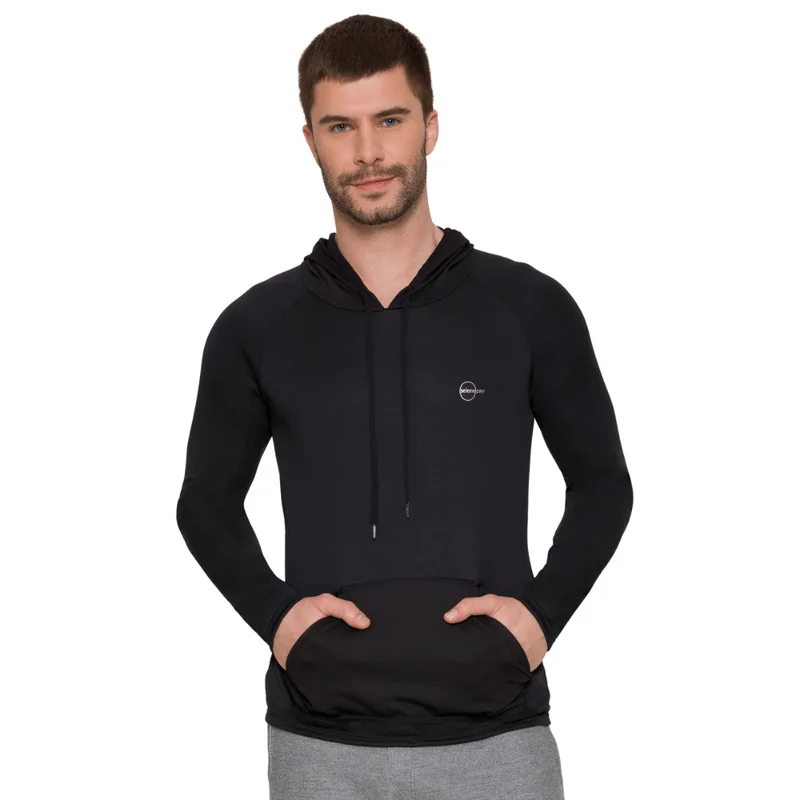 Camiseta Selene Dry Fit Sport Manga Longa Com Capuz Masculina 22020.001 Atacado