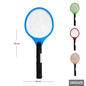 Raquete Mata Mosquito Bivolt Recarregável Color Atacado