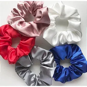 Elástico de Cetim Para Cabelo Xuxinha Antifrizz Atacado para Revenda