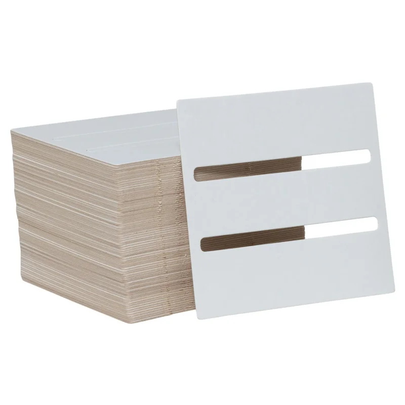 Cartela Expositora de Presilhas Quadrada - Pacote com variações de 200 a 1.000 unidades Atacado para Revenda