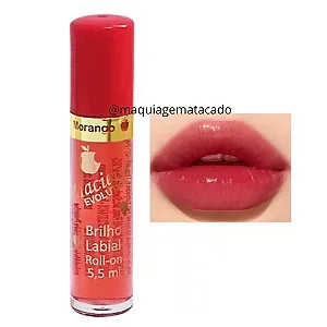 Brilho Labial Roll-On Macieira Morango Atacado para Revenda